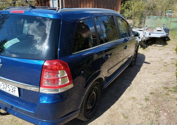 Opel Zafira cena 9500 przebieg: 297000, rok produkcji 2008 z Siedlce małe 781